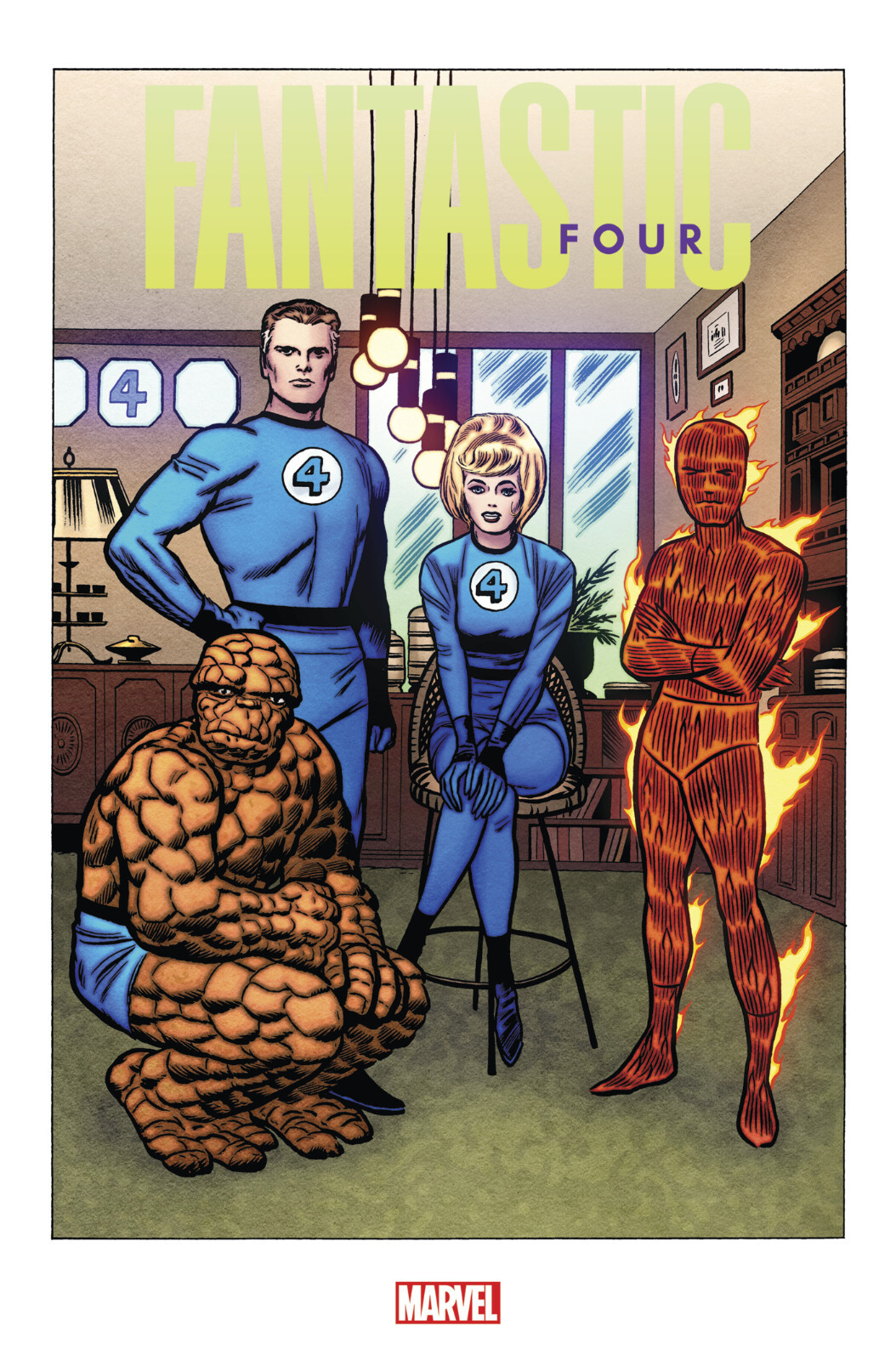 FANTASTIC FOUR #1 (JACK KIRBY 1:50 HIDDEN GEM RATIO VARIANT