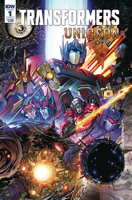 Transformers Unicron #1 Main Cover 2018, IDW NM