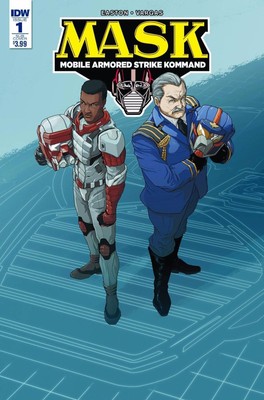 IDW MASK #1 MOBILE ARMORED STIKE KOMMAND 1ST PRINTSUB A VARIANT JOE SUITOR