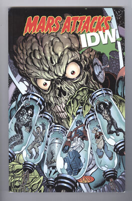 Mars Attacks IDW TPB Transformers Ghostbusters KISS Trade Paperback 1st Print