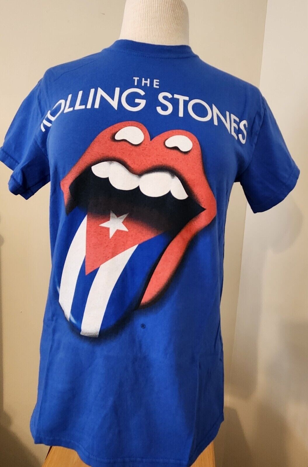 New 2016 Rolling Stones Cuba Tour T-shirt Sz-SM Havana Cuba