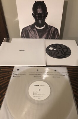 Desire Marea Desire Clear Colored Vinyl LP w/ Album Circle & Signed Card 