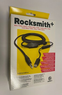 Rocksmith Real Tone USB Cable Ubisoft for PS3, PS4, Xbox One 360, PC