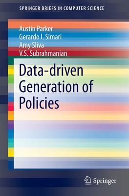 Data-driven Generation of Policies Austin Parker (u. a.) Taschenbuch Paperback x