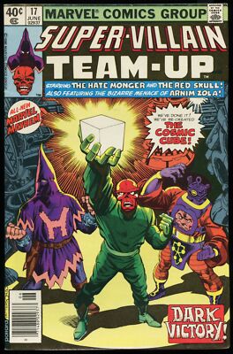 Super-Villain Team-Up #17 ~ Hate Monger / Red Skull ~ Marvel Comics ~ 1976