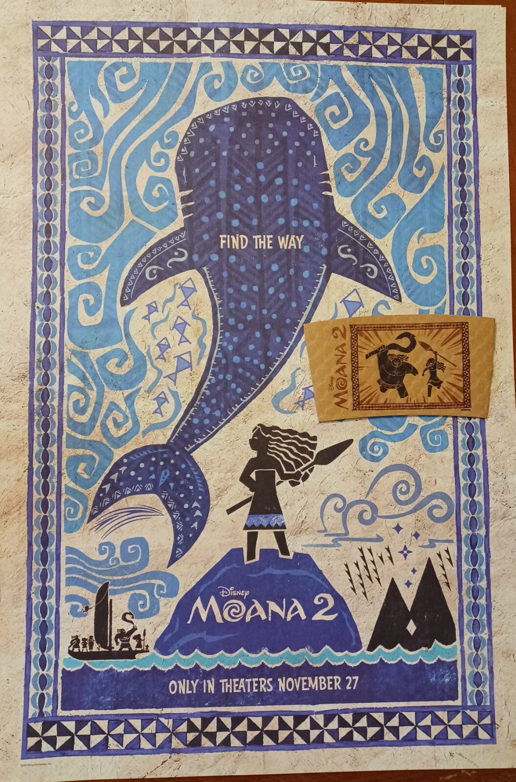 【非売品】 モアナ2 ポスター D23 Expo 限定 ディズニー 非売品】 モアナ2 ポスター D23 Expo 限定 ディズニー