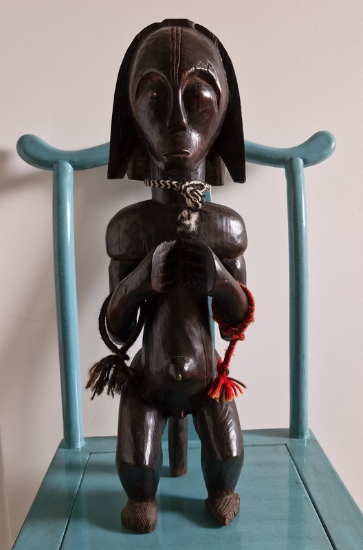 Remarquable Statue Fang Du Gabon, Plus De 80 Ans. 