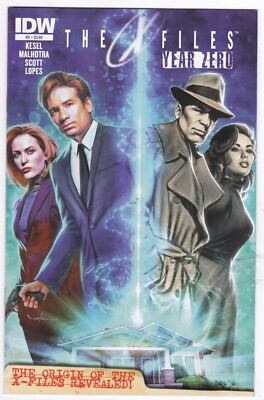 The X-Files: Year Zero #2:  IDW Comics (2014)  VF+  8.5