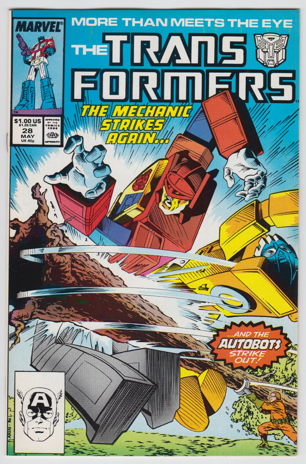 Transformers issue #28, Marvel (1987) Near Mint | eBay