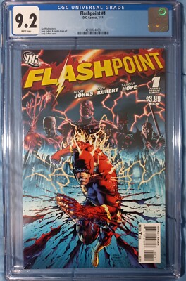 Flashpoint (2011 DC) #1 CGC 9.2 1st Thomas Wayne Batman