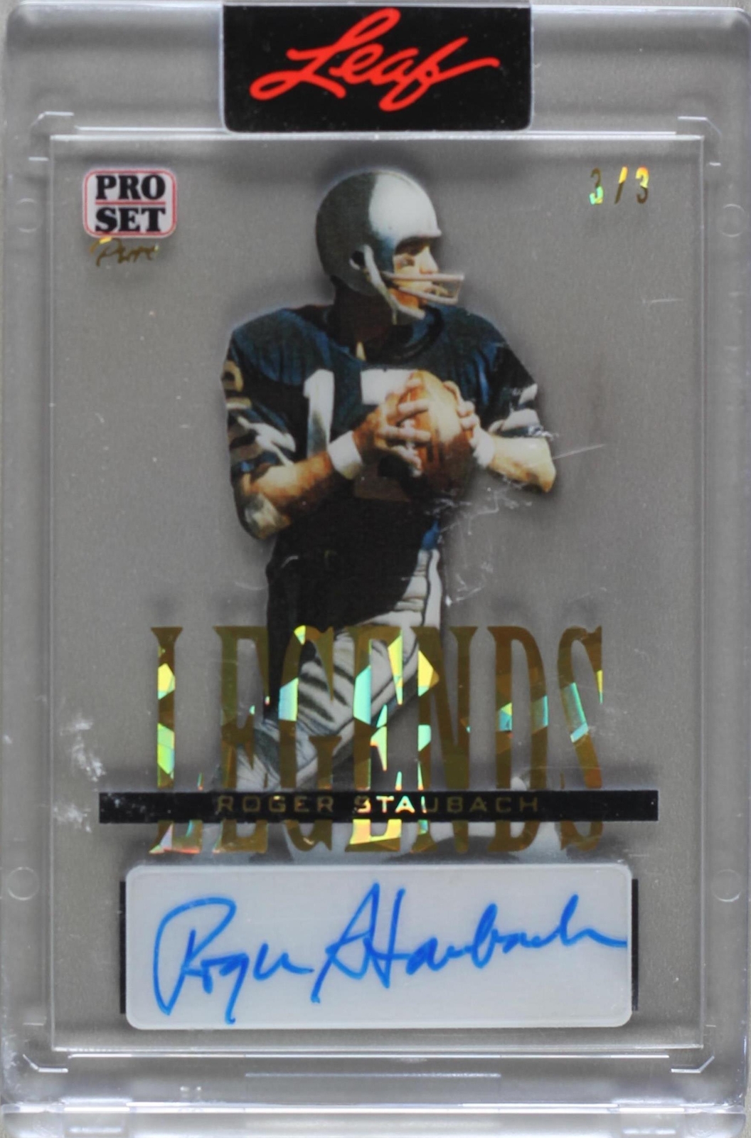 2023 Leaf Pro Set Pure Roger Staubach #L-RS1