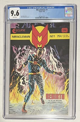 Miracleman #1 Eclipse 1985 CGC 9.6 1st US Miracleman appearance