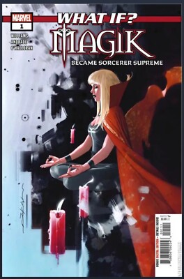 WHAT IF Magik #1 Became Sorcerer Supreme Marvel Comics Dekal Cover NM+