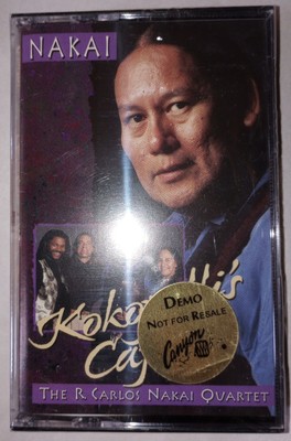 Kokopelli's Cafe R Carlos Nakai Quartet  Canyon Label Cassette Native American