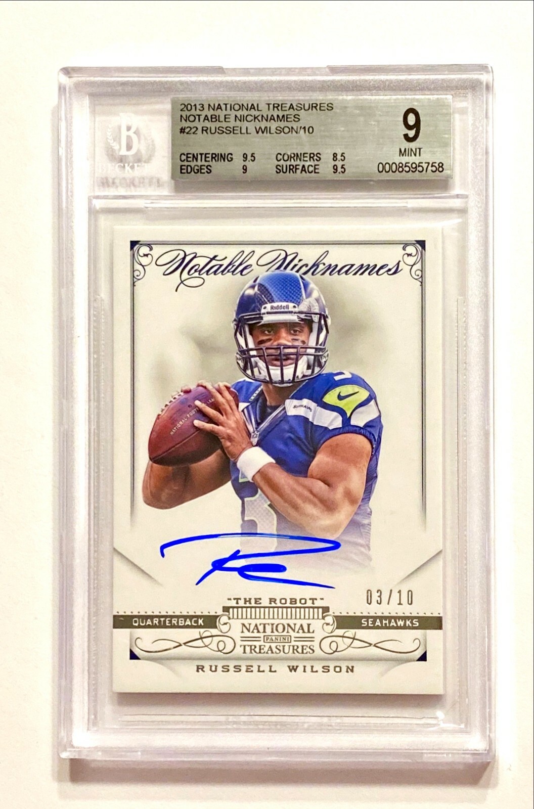 RUSSELL WIlSON　ラッセル ウイルソン　直筆サイン　AUTO　NFL RUSSELL WIlSON ラッセル ウイルソン 直筆サイン AUTO NFL