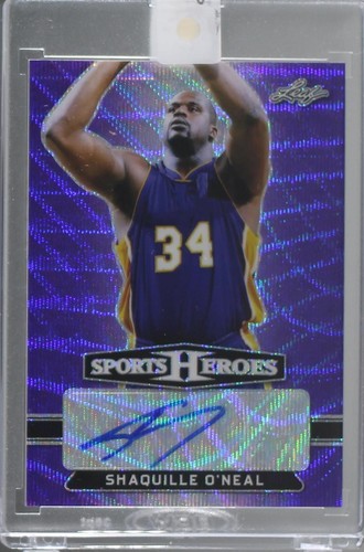 2018 Leaf Metal Sports Heroes - Shaquille O'Neal #BA-SO1