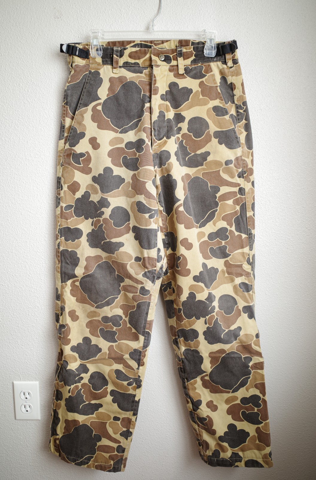 Vintage Columbia Gore-Tex Duck Camo Hunting Pants W34 L32