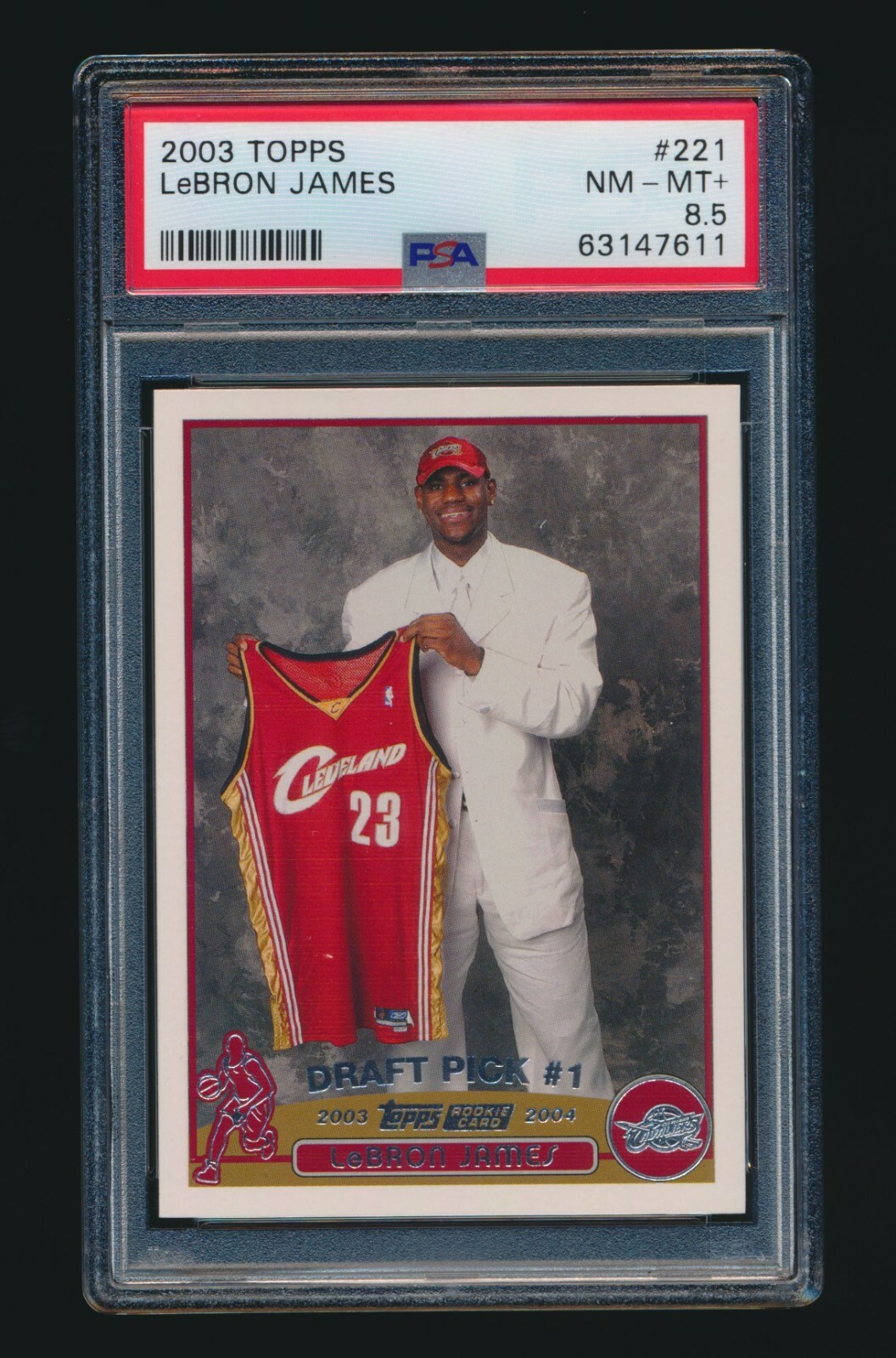 2003 topps lebron james reprint