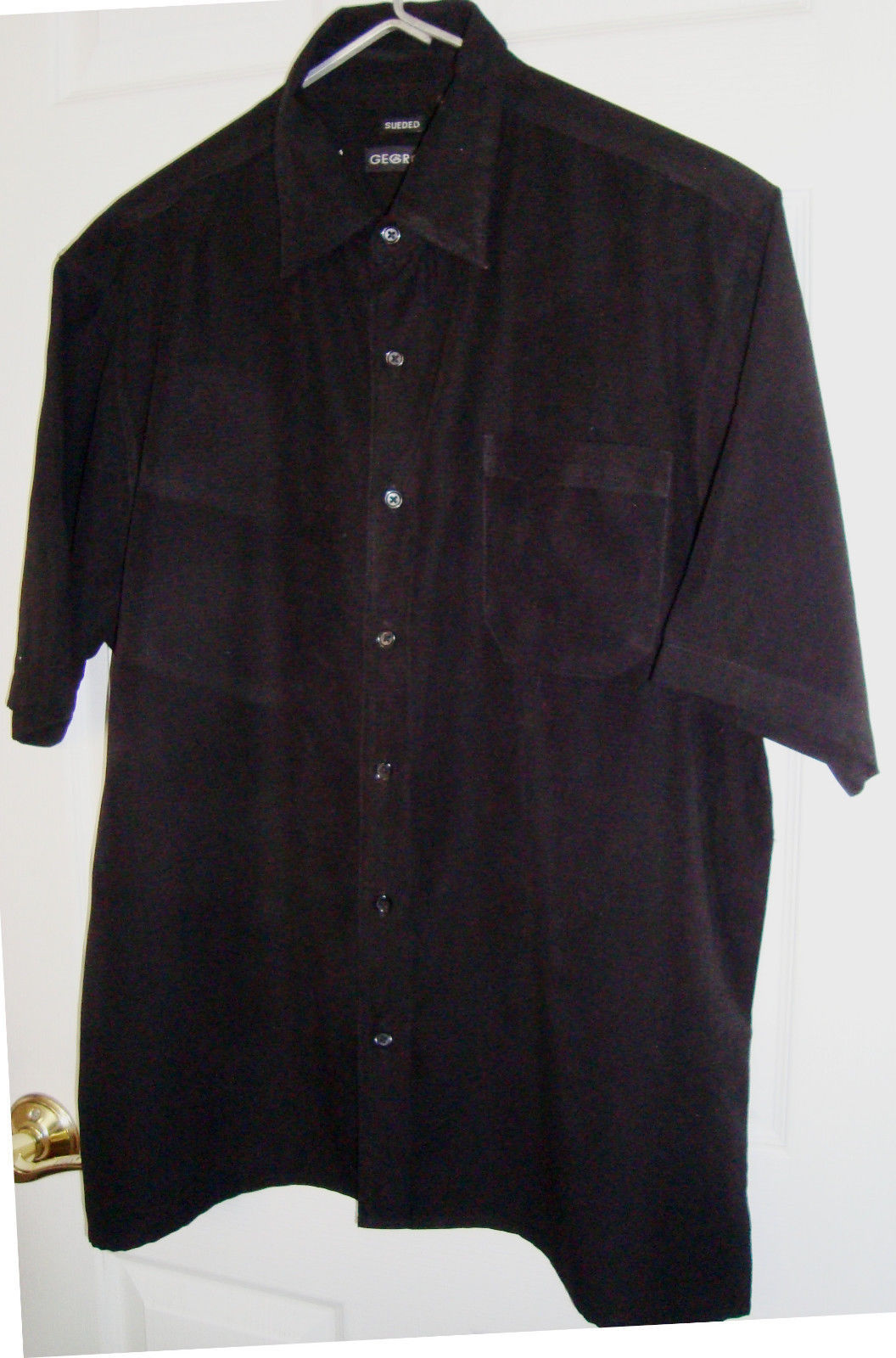 Мужские рубашки George однотонные повседневные на пуговицах