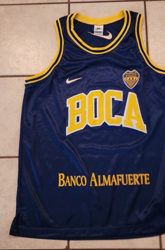 Boca Juniors Nike ホームジャージ Sサイズ BOCA JUNIORS 2015 2016 HOME SHIRT FOOTBALL SOCCER JERSEY