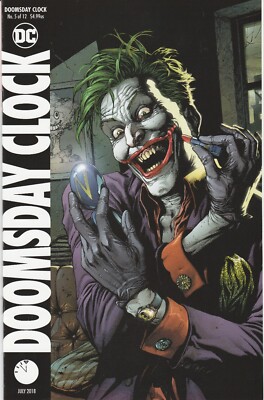 DOOMSDAY CLOCK #5 (2018 DC) GEOFF JOHNS/GARY FRANK CARDSTOCK VARIANT ~ UNREAD NM