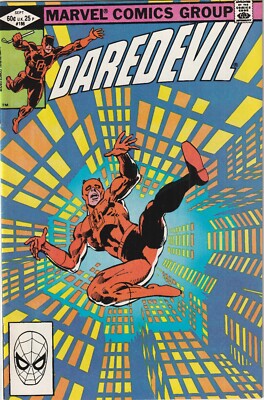 Daredevil # 186 Cover A VF Marvel 1982 Frank Miller Story & Art