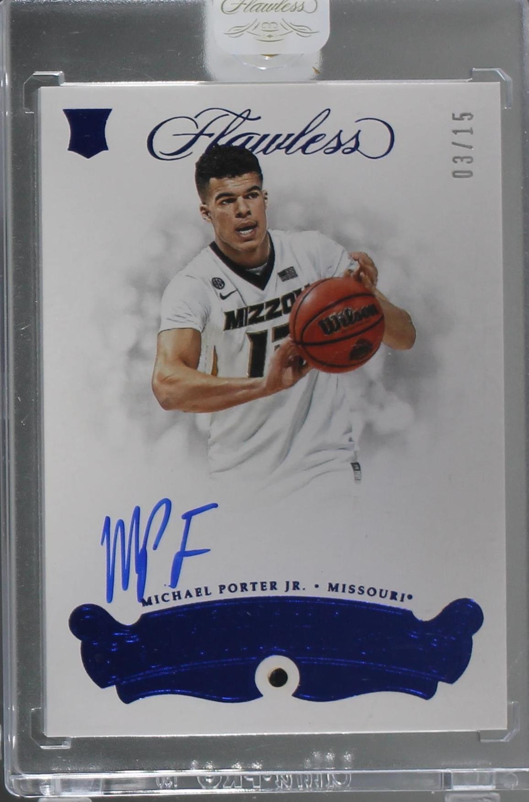2018-19 Panini Flawless Collegiate - Michael Porter Jr. #105