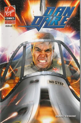 DAN DARE #1 REGULAR & HORN VARIANT / GARTH ENNIS / VIRGIN COMICS 2007