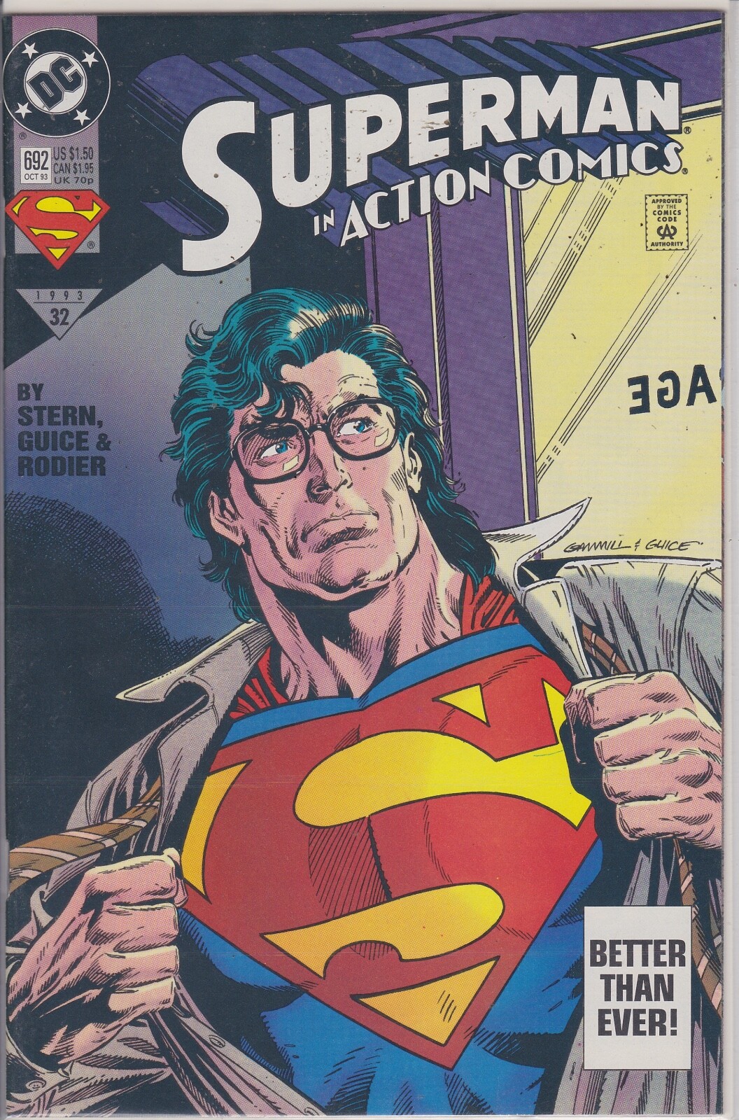 93·94年DCコミック“Superman”7冊セット　コミック 93·94年DCコミック“Superman”7冊セット コミック SUPERMAN #93
