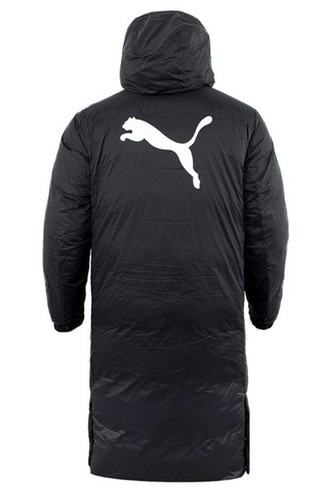 Pre-owned Puma Men Ts Ultra Reversible Jacket Run Black Casual Top Padded Jackets 94128801