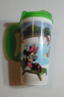DISNEY MUG Whirley Drinkworks Insulated Disney Parks Travel Mug MICKEY SWIMS CUP