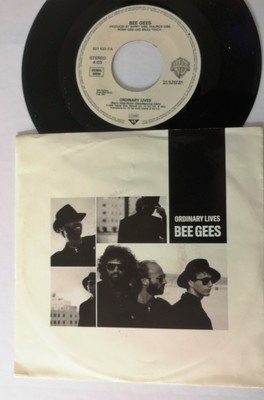 45 tours 7'' 45 rpm groupe the BEE GEES 927 523 ordinary lives made in GERMANY 89