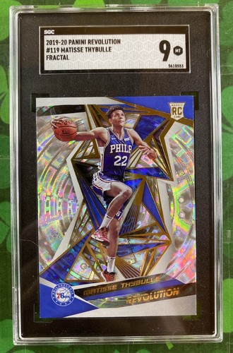 2019-20 Panini Revolution Matisse Thybulle Fractal Rookie