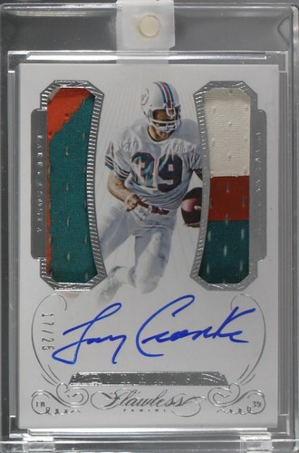 2015 Panini Flawless Larry Csonka #GPDA-LC