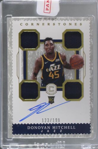 Donovan Mitchell Rookie Jsy Auto /75 | eBay
