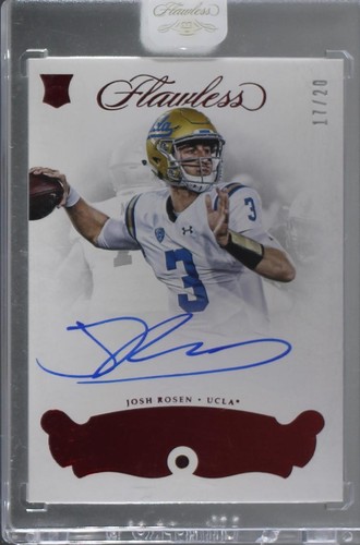 2018 Panini Flawless Collegiate Josh Rosen #101