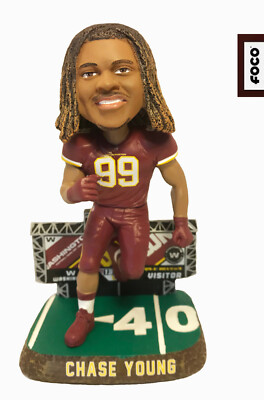 Chase Young Washington Commanders Scoreboard Bobblehead NIB! Ltd Ed FOCO