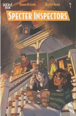 SPECTER INSPECTORS #1 (2021 BOOM!) KAITLIN MUSTO 2nd print VARIANT ~ UNREAD NM