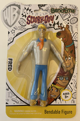 Bendems Scooby Doo Fred Bendable Figure No. 220029 Warner Bros Sunny Days Toys