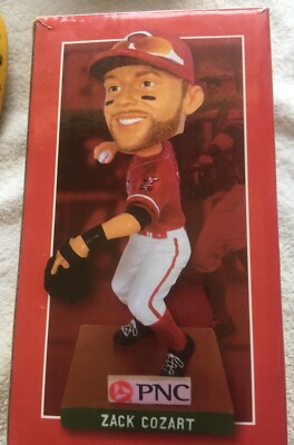 Zack Cozart Bobblehead Cincinnati Reds MLB GABP Stadium Giveaway SGA 2016 New