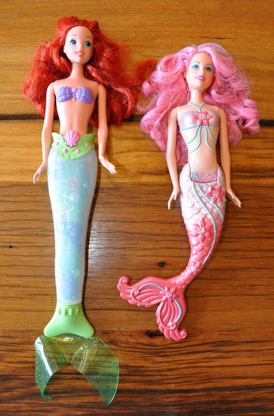 light up mermaid barbie waterproof