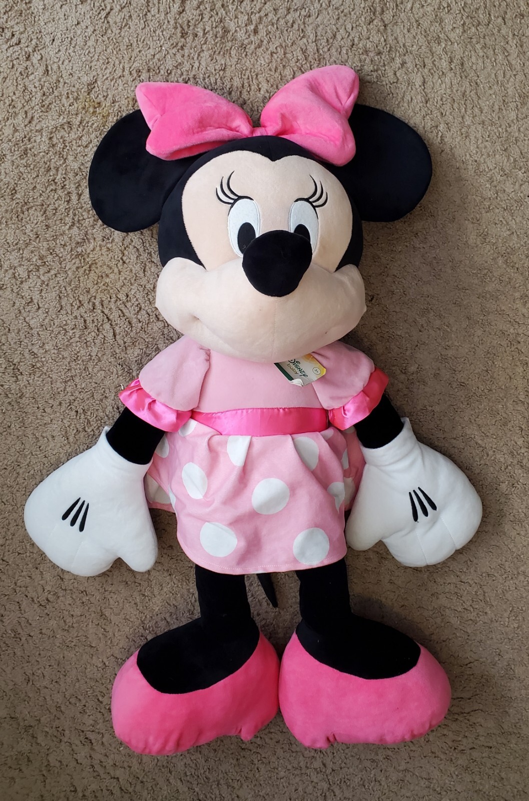 Disney Minnie Couture ぬいぐるみ　マフラー付き　新品未使用 Amazon.com: Disney Junior Minnie Mouse Glitter and Glam Pet