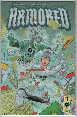 Armored #1 Nick Pitarra Regular Cover (Clover Press)