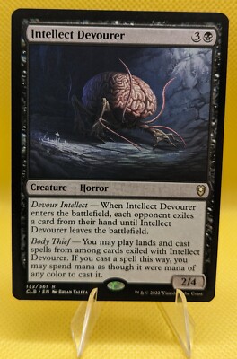 MTG Intellect Devourer Commander Legends: Battle for Baldur's Gate 132/361