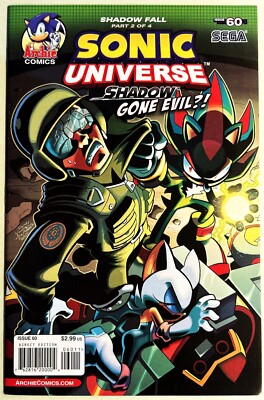 SONIC UNIVERSE Comic #60 March 2014 SHADOW FALL 2 of 4 Bagged & Boarded NEW