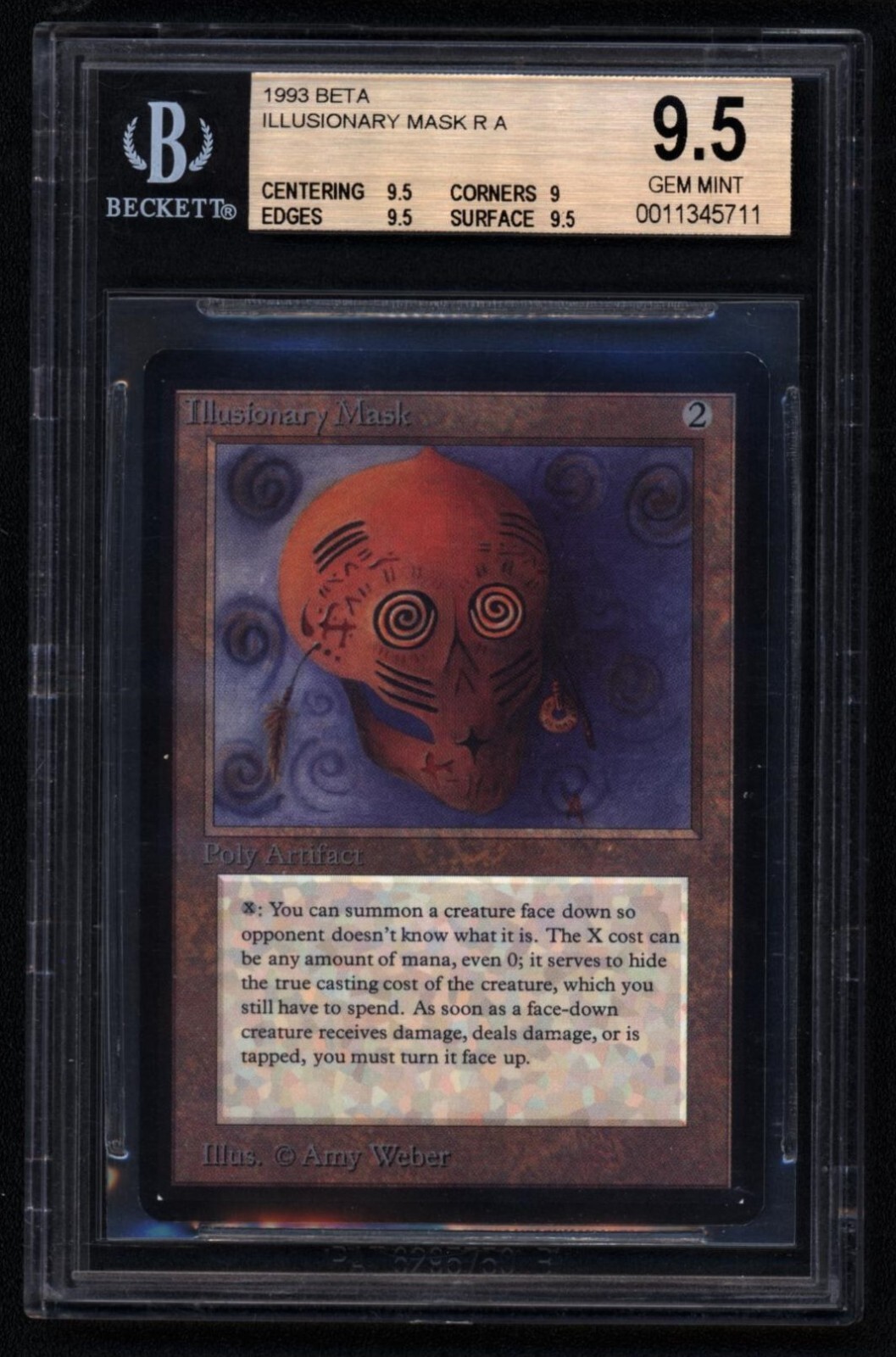 Illusionary Mask - Beta - MTG Magic the Gathering - BGS MINT