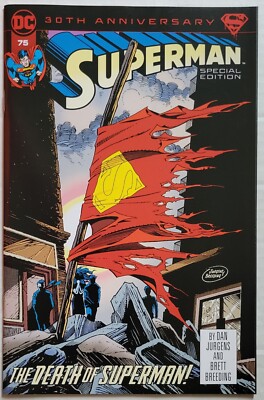 SUPERMAN #75 SPECIAL EDITION 30TH ANNIVERSARY DEATH OF SUPERMAN DC 2022 NM