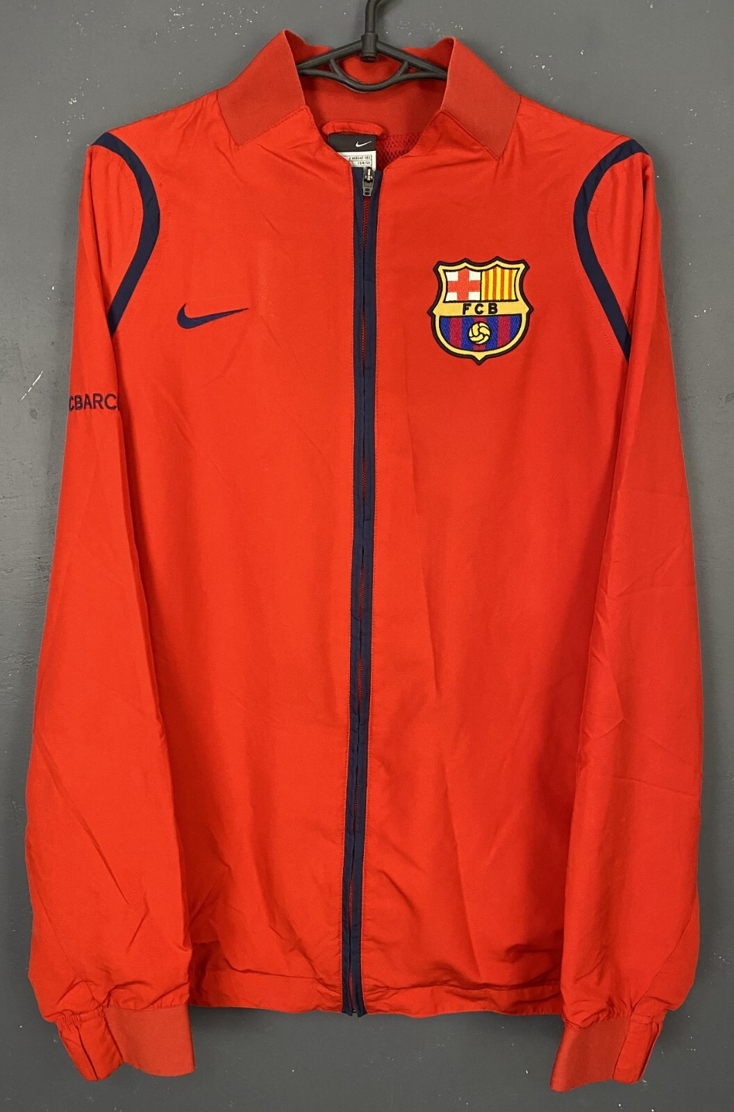 Nike FC Barcelona トレーニングジャケット Lサイズ 練習着 MEN'S NIKE FC BARCELONA 2018/2019 TRACK JACKET TRAINING