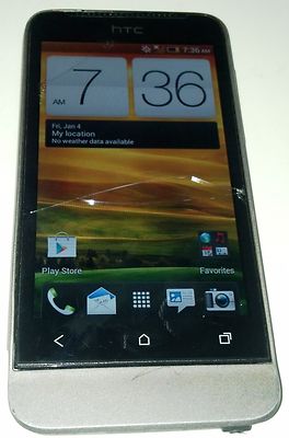 HTC One V 4GB Gray Unknown Carrier CDMA  Android Smartphone Bad WiFi