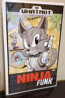 Ninja Funk #1 Whatnot Drop Sonic Homage Exclusive Variant NM